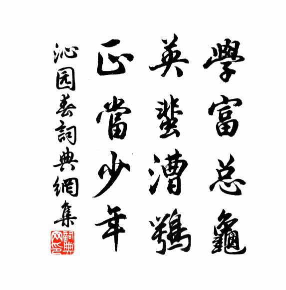 佚名学富总龟，英蜚漕鹗，正当少年书法作品欣赏