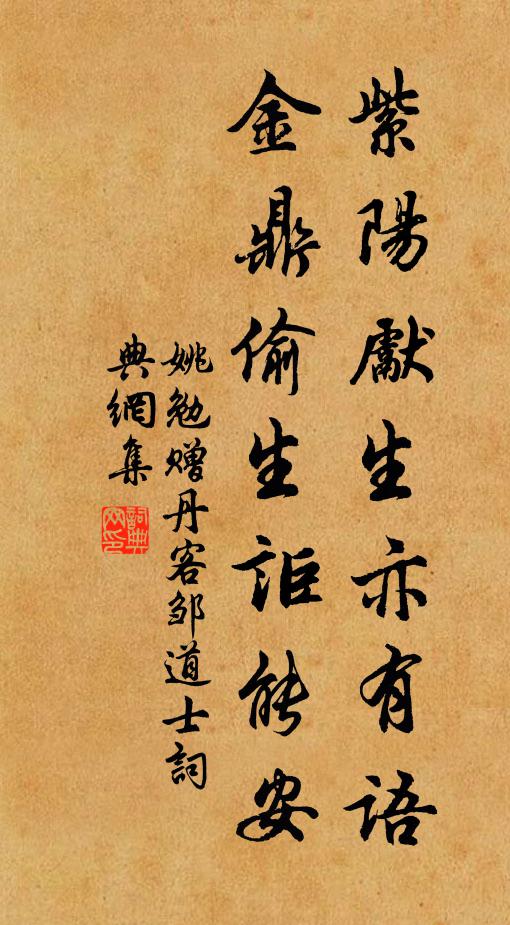 姚勉紫阳先生亦有语，金鼎偷生讵能安书法作品欣赏