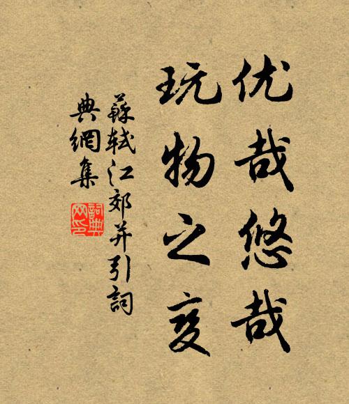 苏轼优哉悠哉，玩物之变书法作品欣赏