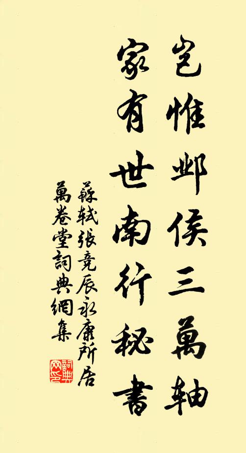 苏轼岂惟邺侯三万轴，家有世南行秘书书法作品欣赏