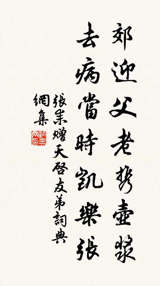 张耒郊迎父老携壶浆，去病当时凯乐张书法作品欣赏