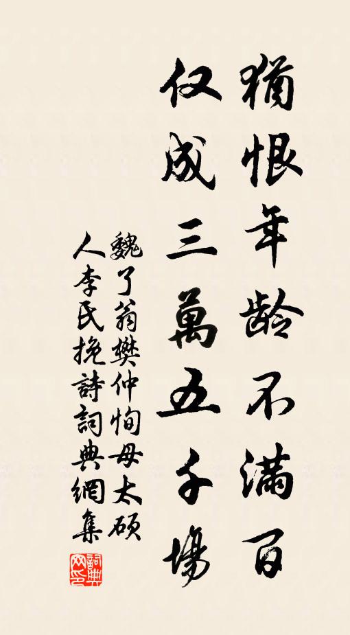 魏了翁犹恨年龄不满百，仅成三万五千场书法作品欣赏