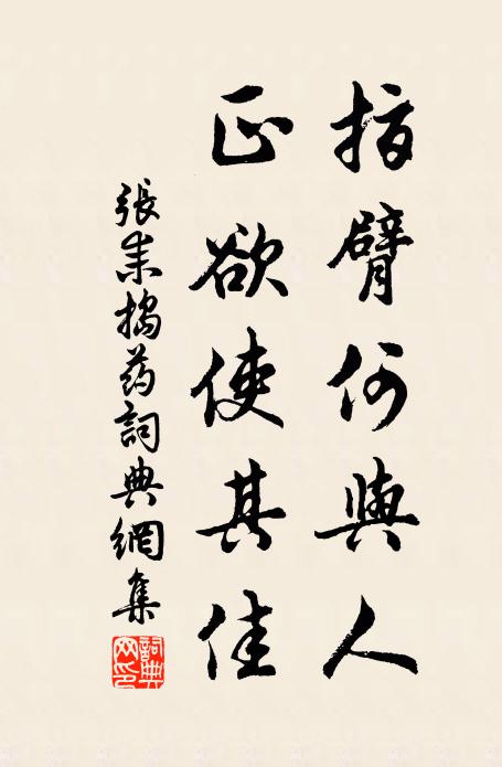 张耒指臂何与人，正欲使其佳书法作品欣赏