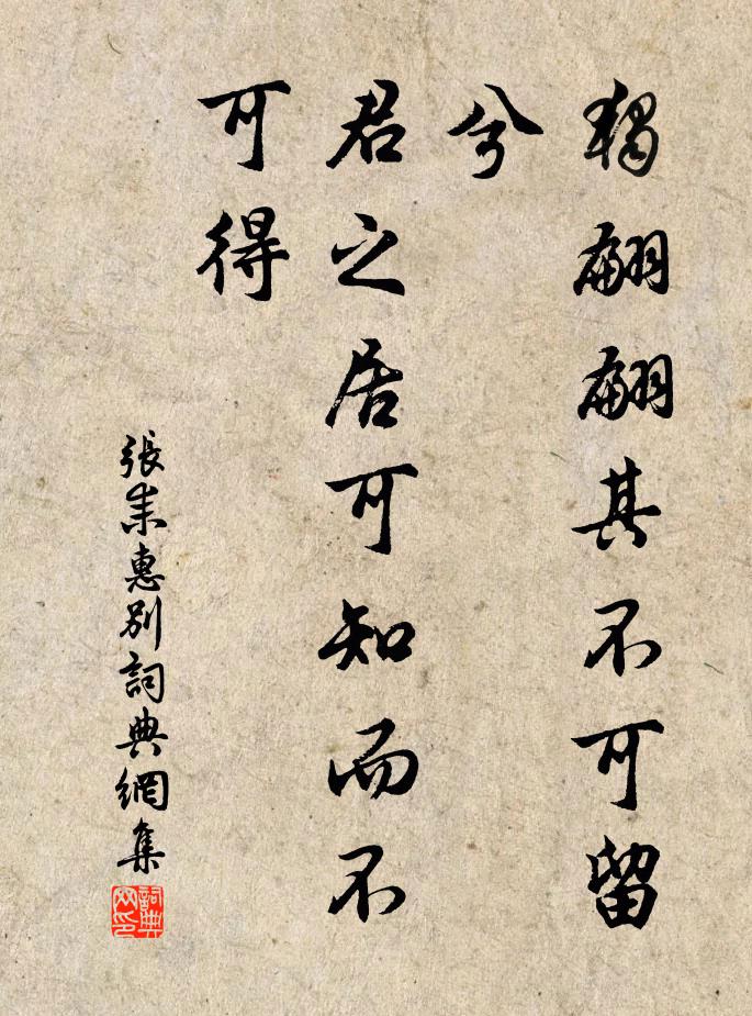 张耒独翩翩其不可留兮，君之居可知而不可得书法作品欣赏