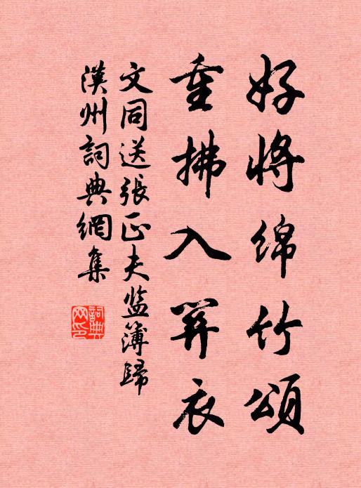 文同好将绵竹颂，重拂入关衣书法作品欣赏