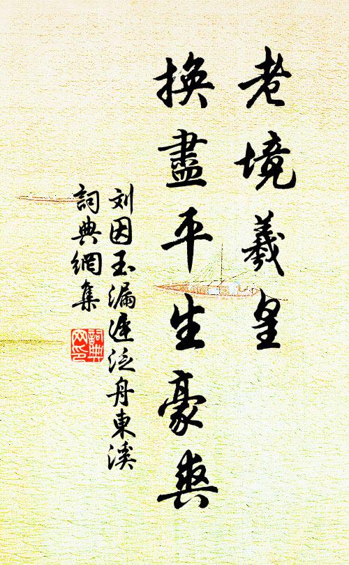 刘因老境羲皇，换尽平生豪爽书法作品欣赏