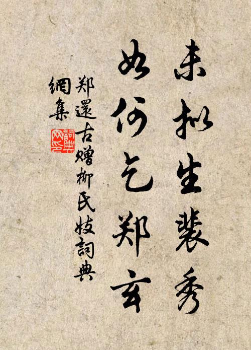 郑还古未拟生裴秀，如何乞郑玄书法作品欣赏