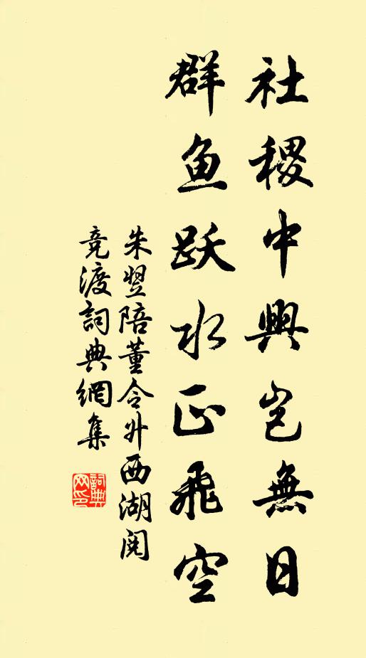 朱翌社稷中兴岂无日，群鱼跃水正飞空书法作品欣赏