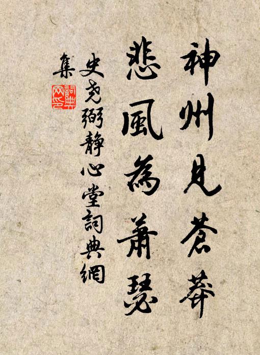 史尧弼神州见苍莽,悲风为萧瑟书法作品欣赏