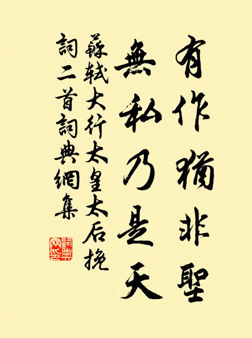 苏轼有作犹非圣，无私乃是天书法作品欣赏