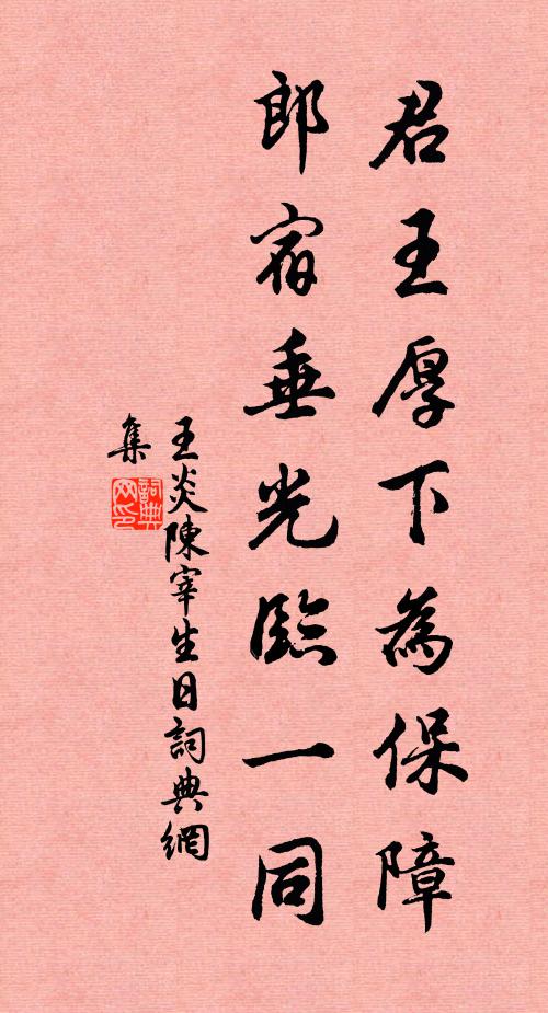 王炎君王厚下为保障，郎宿垂光临一同书法作品欣赏