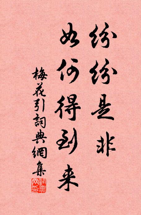 佚名纷纷是非，如何得到来书法作品欣赏