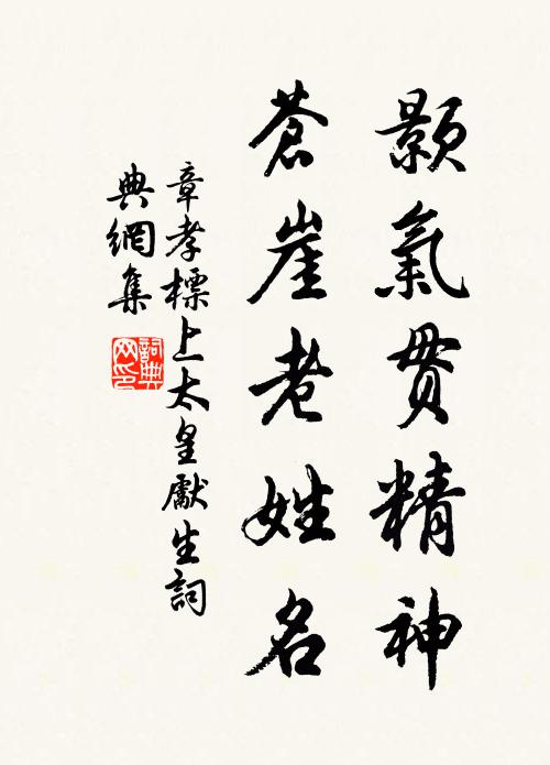 章孝标颢气贯精神，苍崖老姓名书法作品欣赏