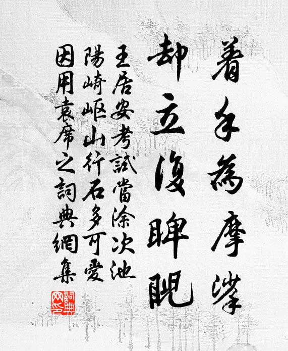 王居安着手为摩挲，却立复睥睨书法作品欣赏