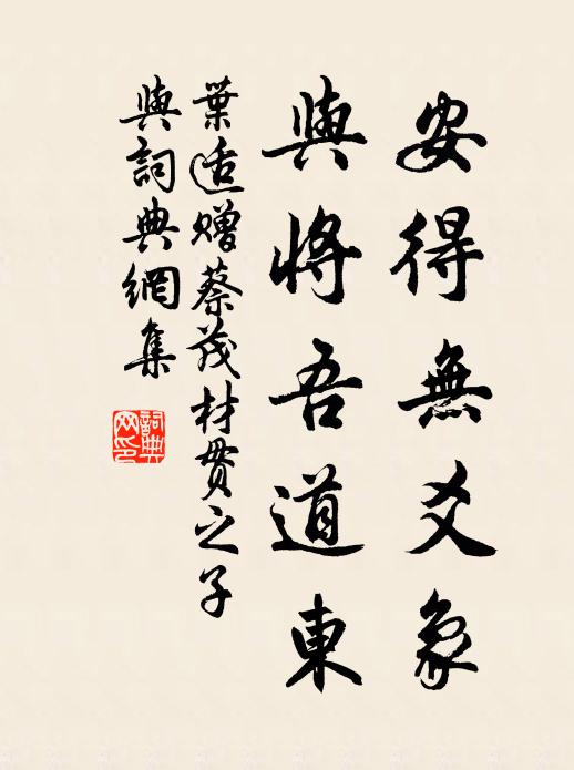 叶适安得无爻象，与将吾道东书法作品欣赏