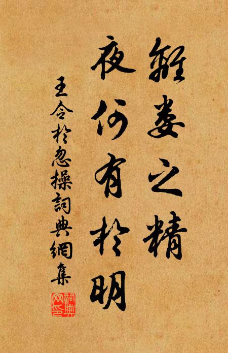 王令离娄之精，夜何有於明书法作品欣赏