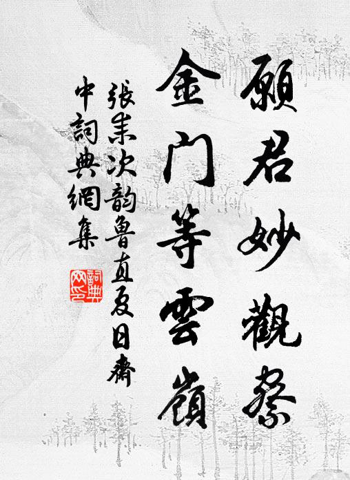 张耒愿君妙观察，金门等云岭书法作品欣赏