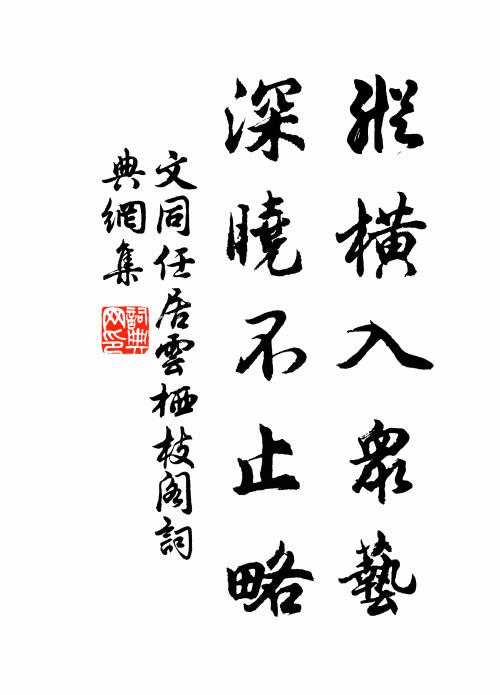 文同纵横入众艺，深晓不止略书法作品欣赏