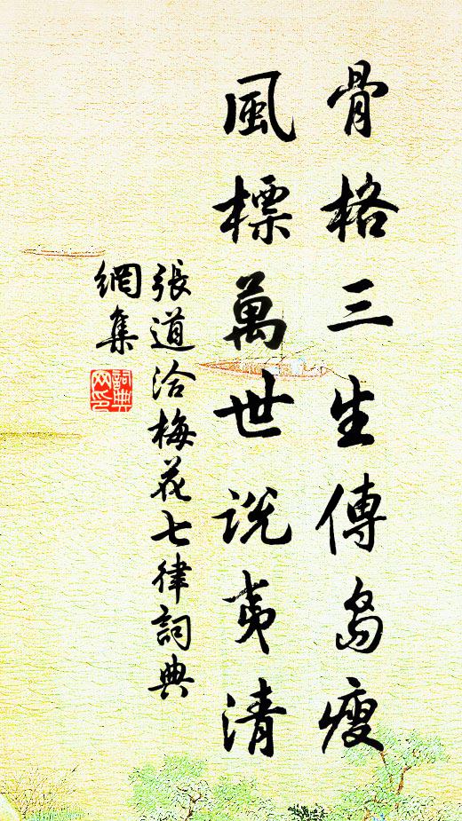 张道洽骨格三生传岛瘦，风标万世说夷清书法作品欣赏