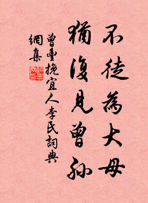 曾丰不徒为大母，犹复见曾孙书法作品欣赏
