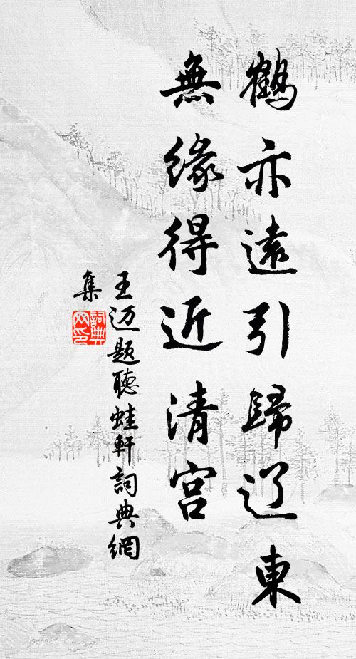 王迈鹤亦远引归辽东，无缘得近清宫书法作品欣赏
