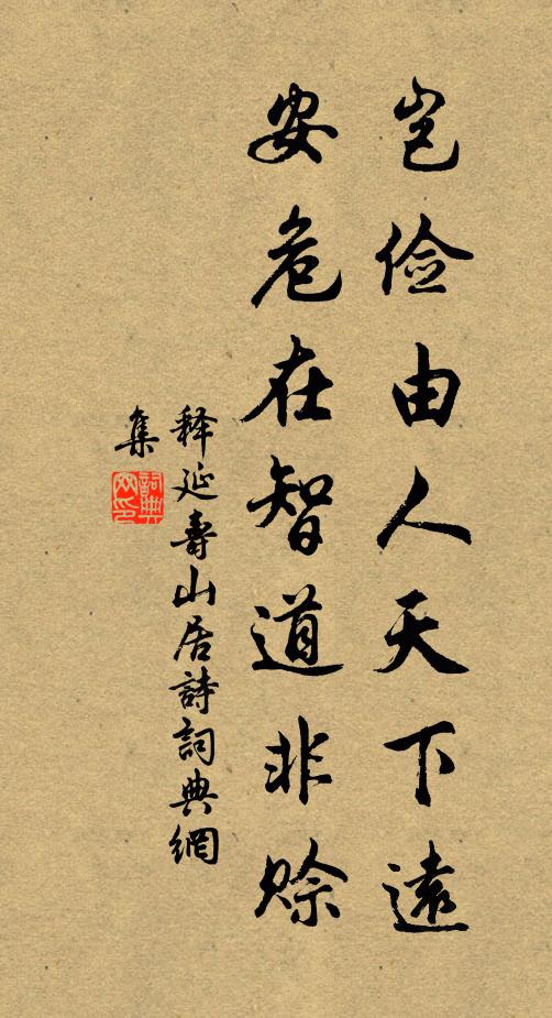 释延寿岂俭由人天下远，安危在智道非赊书法作品欣赏