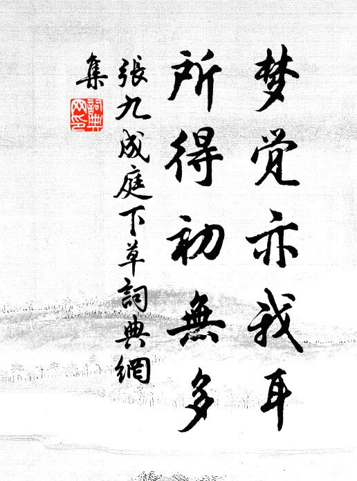 张九成梦觉亦我耳，所得初无多书法作品欣赏
