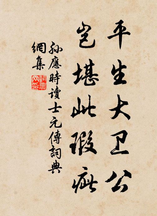 孙应时平生大卫公，岂堪此瑕疵书法作品欣赏
