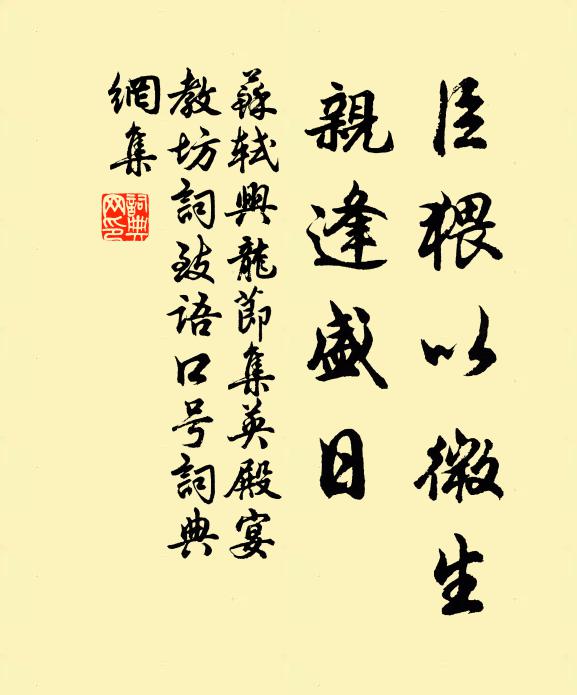 苏轼臣猥以微生，亲逢盛日书法作品欣赏