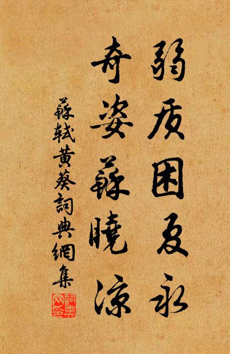 苏轼弱质困夏永，奇姿苏晓凉书法作品欣赏
