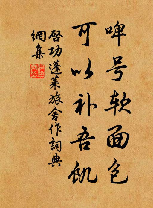 启功啤号软面包，可以补吾饥书法作品欣赏