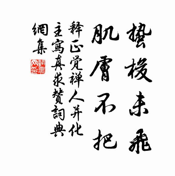 释正觉蛰梭未飞，肌肤不把书法作品欣赏