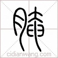 腌篆书
