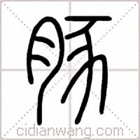 豚篆书