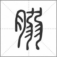 䐞篆书