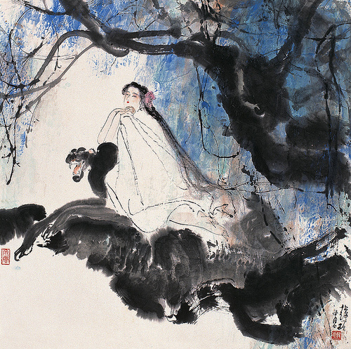 屈原《楚辞·九歌·山鬼》“山中人兮芳杜若, 饮石泉兮荫松柏。”