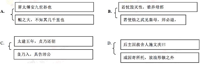 “谢贞,字元正,陈郡阳夏人”阅读答案