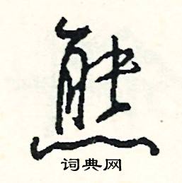 熊怎么写好看